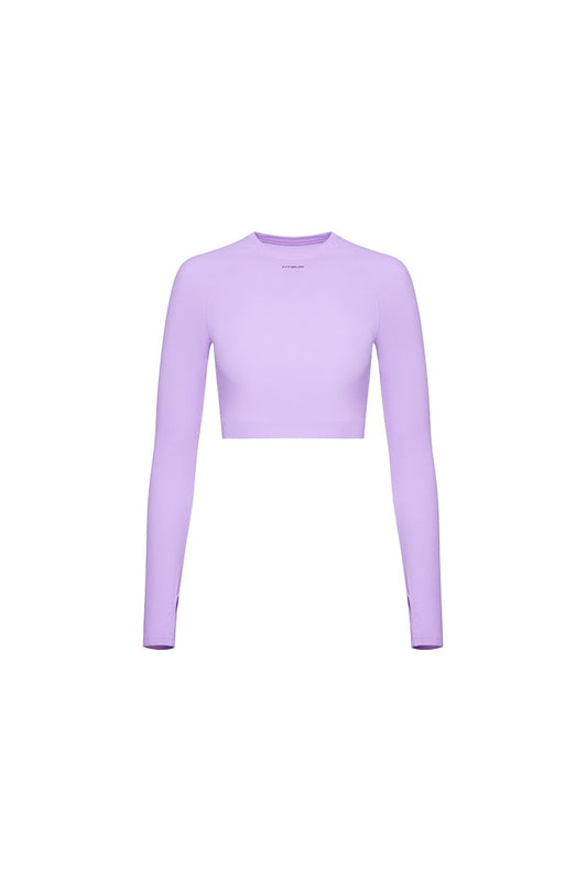 FITRUN Long Sleeve CORE "Lilac Relief"