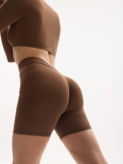 Shorts FITRUN YOGA Allure "Caramel NE"