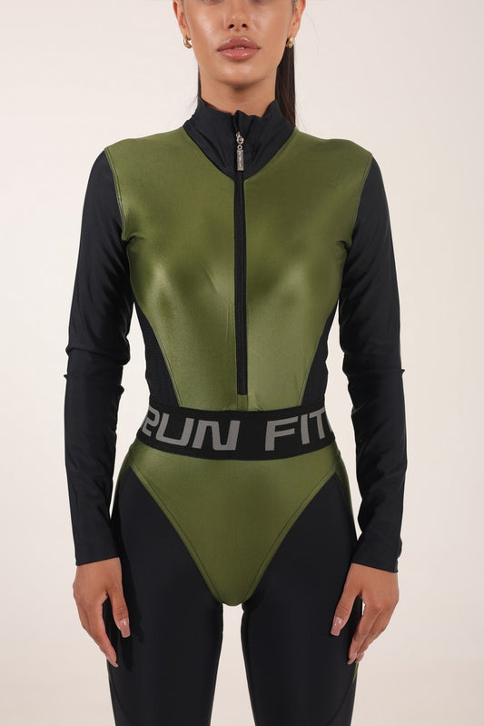         Комбінезон FITRUN Jumpsuit Super Nuts NICE Long "Olive Blaze"