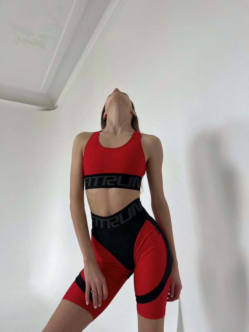 Спортивний Топ FITRUN Top X "Red"