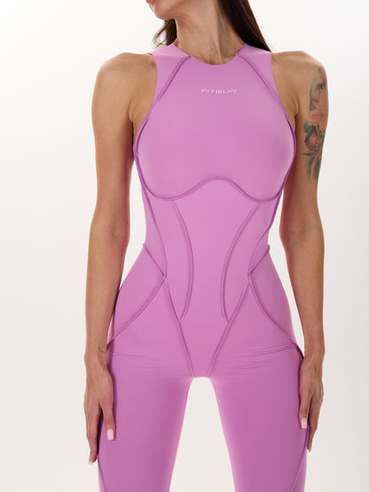 FITRUN BodySuit Medium Versa SLEEVELESS "Fuchsia VE"