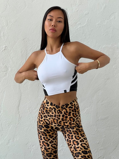 Спортивний Топ FITRUN Crop Top "White"