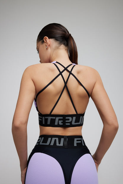 Sports Top FITRUN Top X Brand "Lilac Relief"