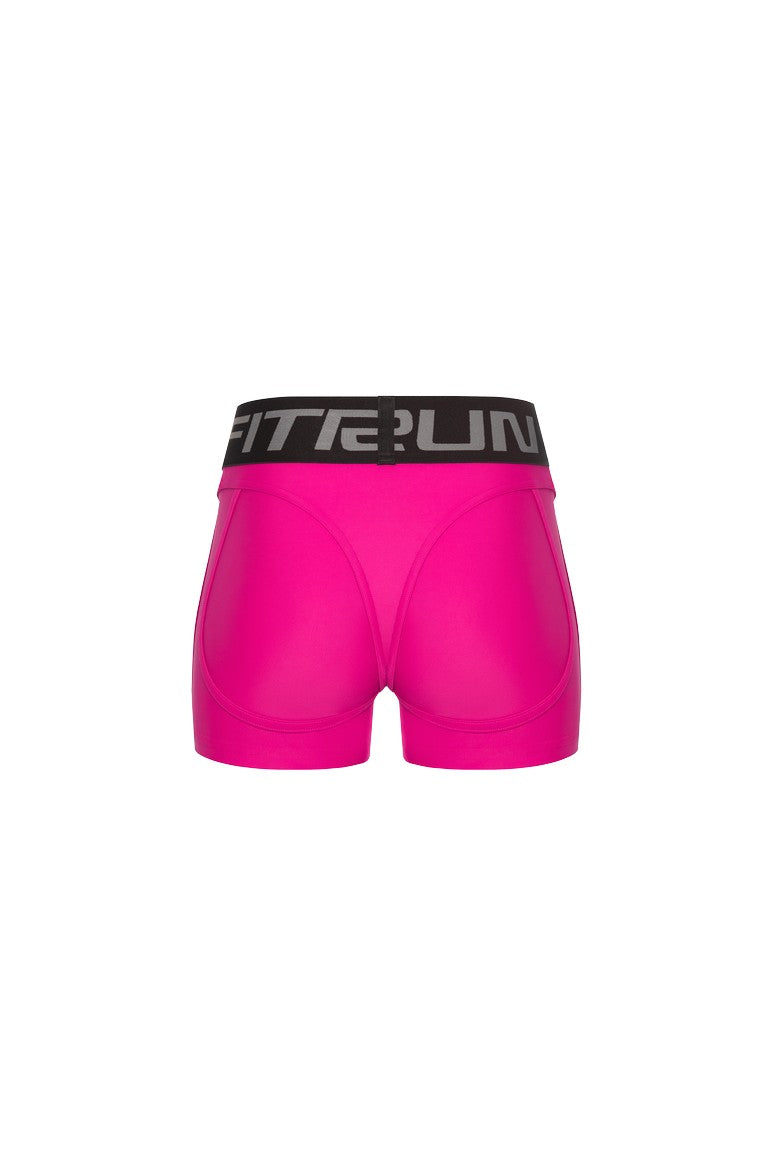 Шорти FITRUN Shorts Super Nuts "Total Rose"