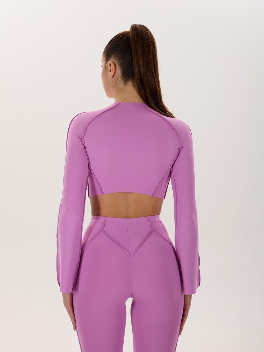 FITRUN Long Sleeve-Corset DISCO Versa "Fuchsia VE"