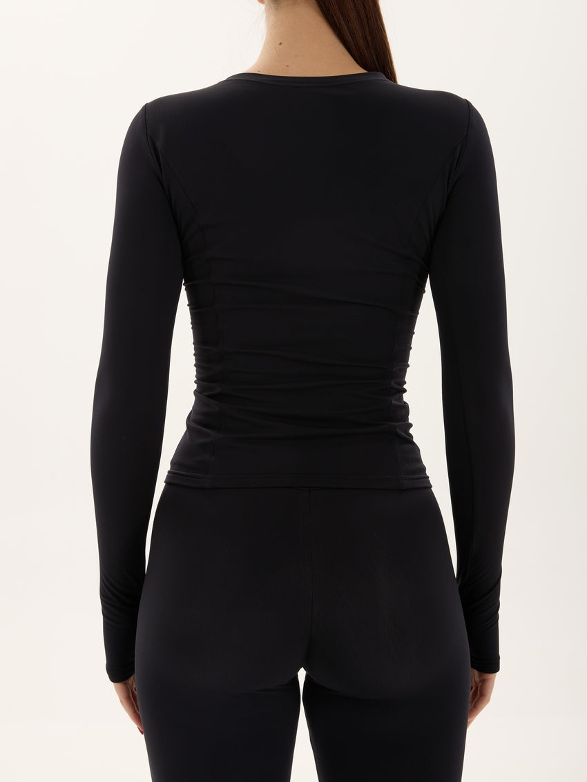 FITRUN Long Sleeve WINTER "Black Fleece"