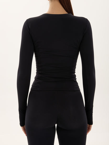 FITRUN Long Sleeve WINTER "Black Fleece"