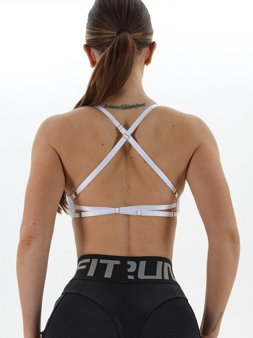 Top FITRUN Cross "Total White"