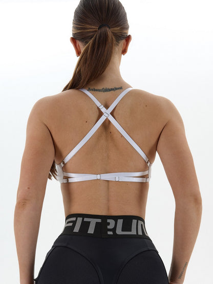Top FITRUN Cross "Total White"
