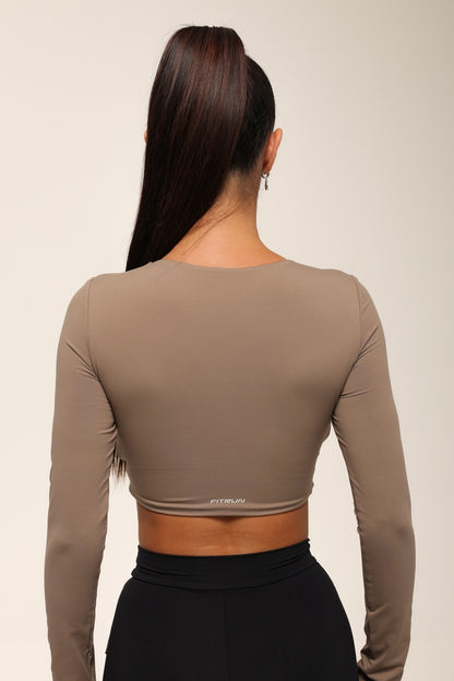 Рашгард  FITRUN Rashguard YOGA "Sand VE"