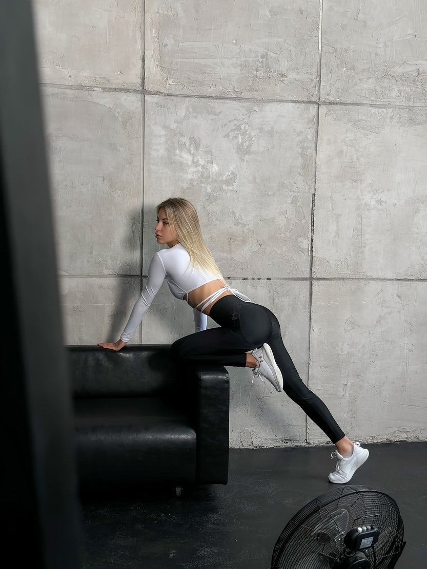 FITRUN Long Sleeve X "White"