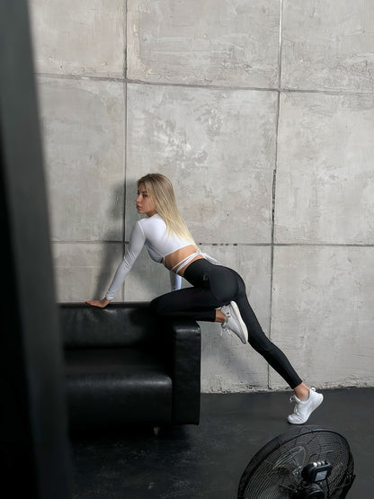 FITRUN Long Sleeve X "White"