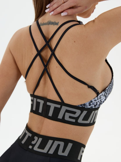 Sports Top FITRUN Top X Brand "White Python"