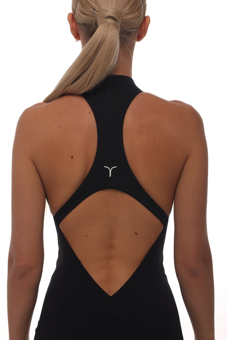 Комбінезон FITRUN Jumpsuit YOGA Short "Black VE"