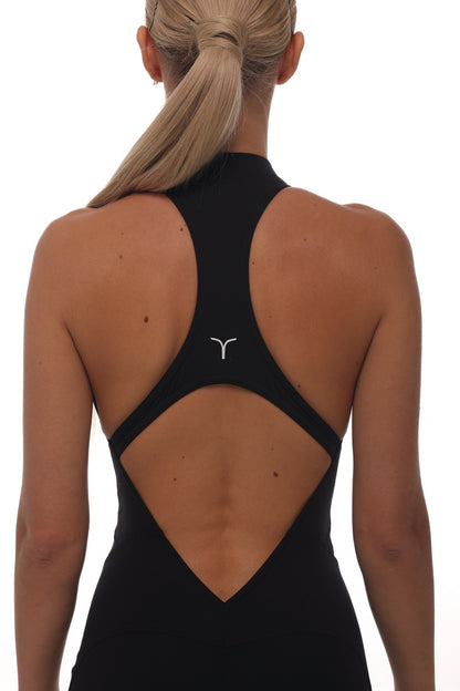 Комбінезон FITRUN Jumpsuit YOGA Short "Black VE"