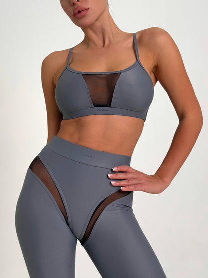 Sports Top FITRUN Top SPIDER EVA "Silver"