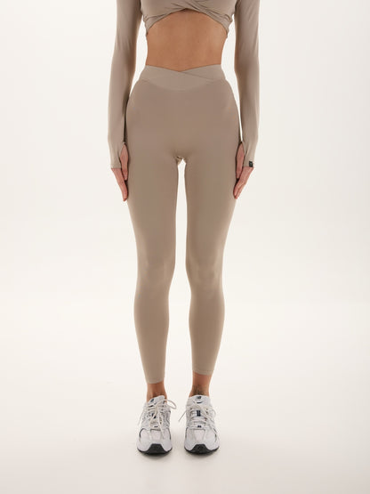 Top sport scurt cu mânecă lungă FITRUN Rashguard YOGA „Sky VE”