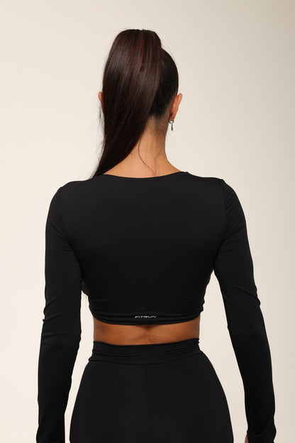 Рашгард  FITRUN Rashguard YOGA "Black VE"