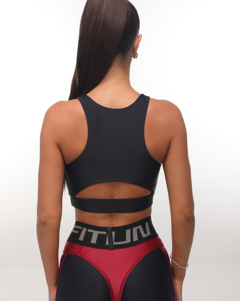 Sports Top FITRUN Top Comfort "Wine Blaze"