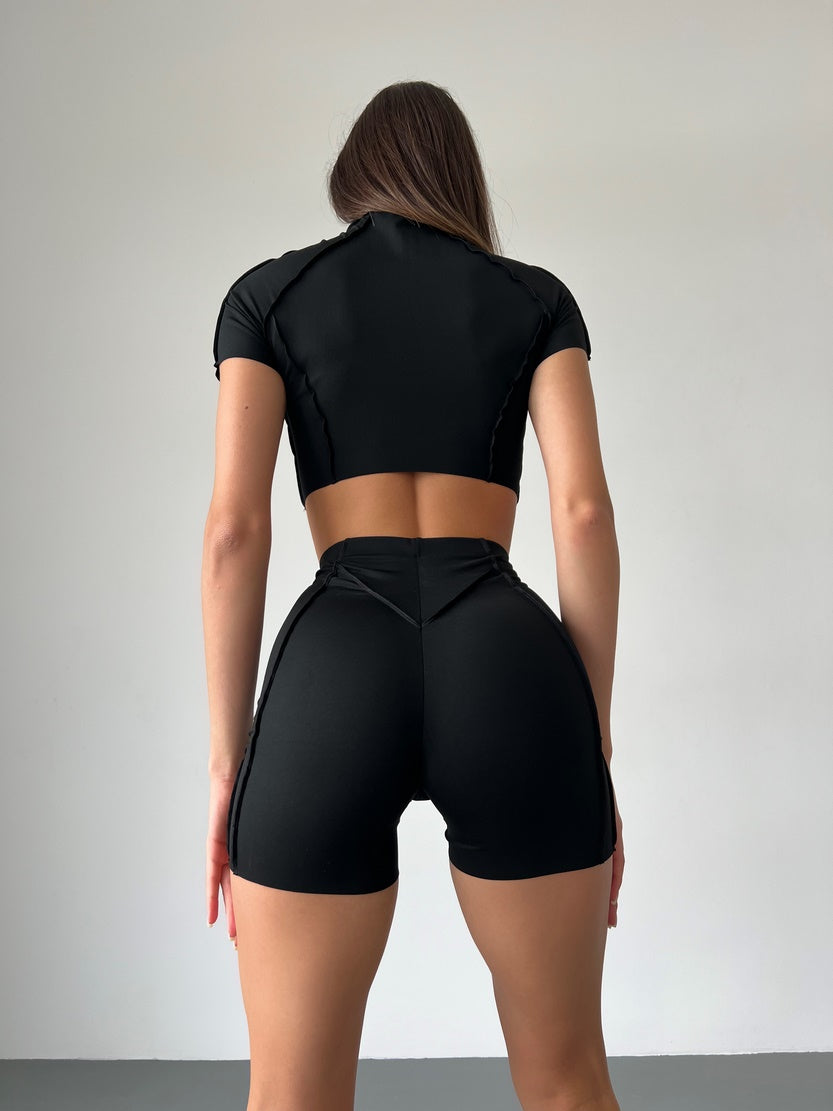 Шорти FITRUN Shorts Versa "Black VE"