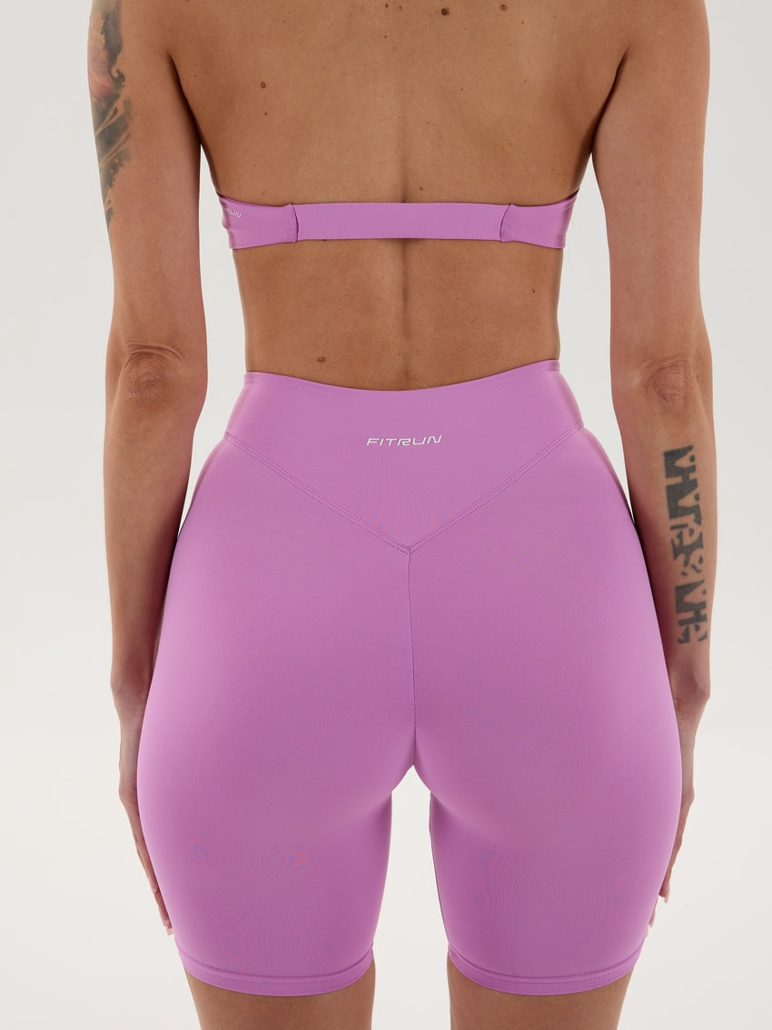 Shorts FITRUN YOGA Grace "Fuchsia VE"