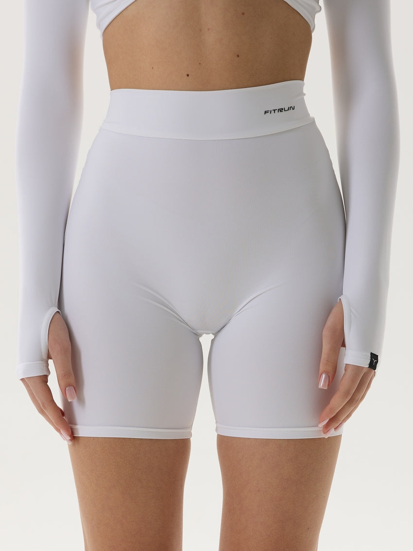 Shorts FITRUN YOGA Allure "White VE"