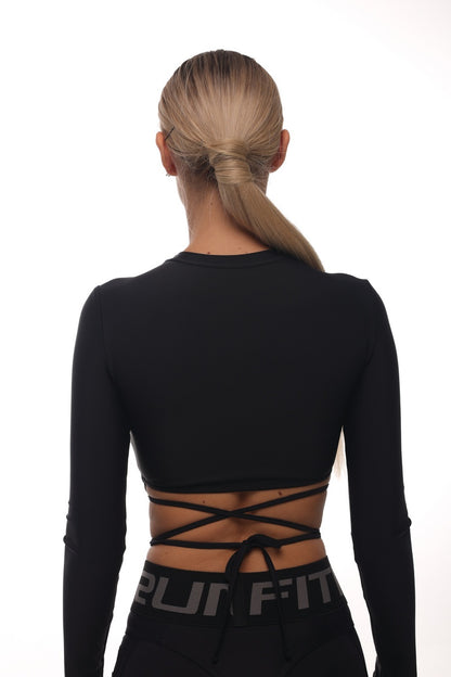 Shortened Rashguard FITRUN Mini Rash X "Black"