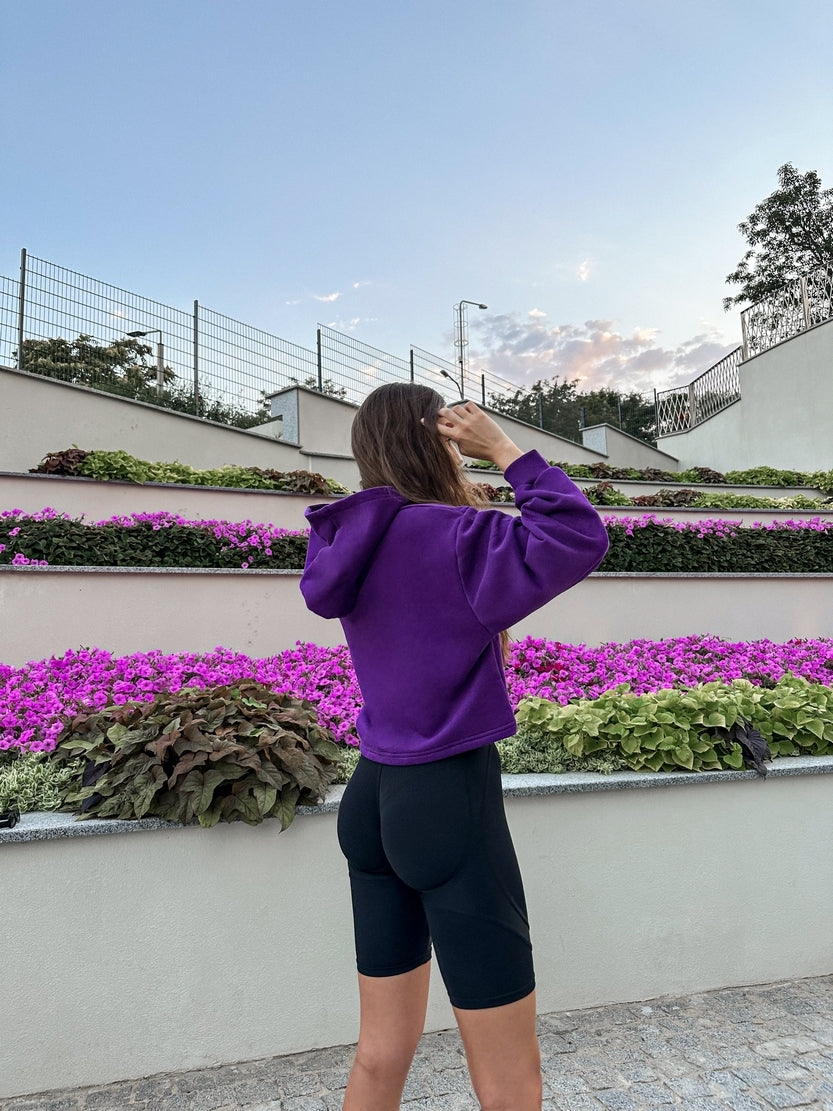 Худі FITRUN Hoodie Midi "Violet"