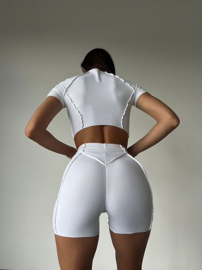 Shorts FITRUN Shorts Versa "White VE"