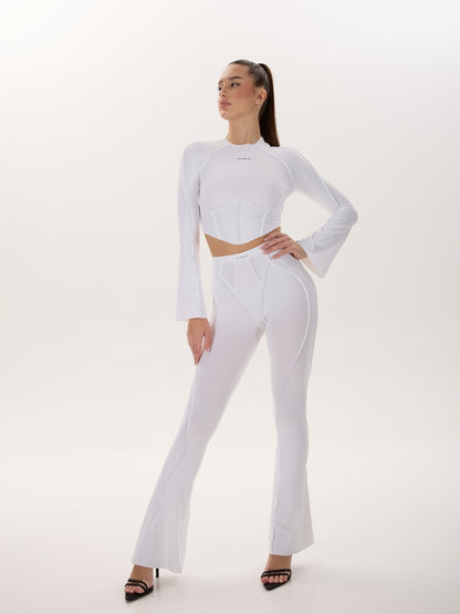 Leggings FITRUN Leggings DISCO Versa "White VE"