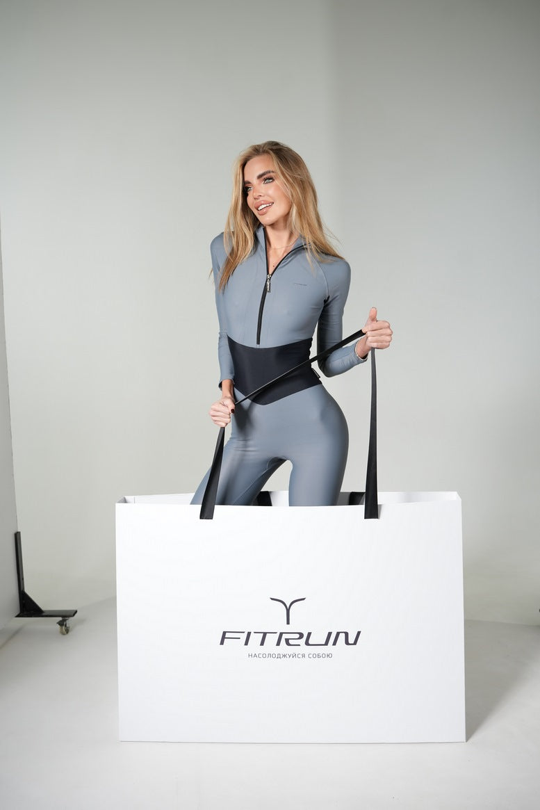 Комбінезон FITRUN Jumpsuit Base Long "Silver"