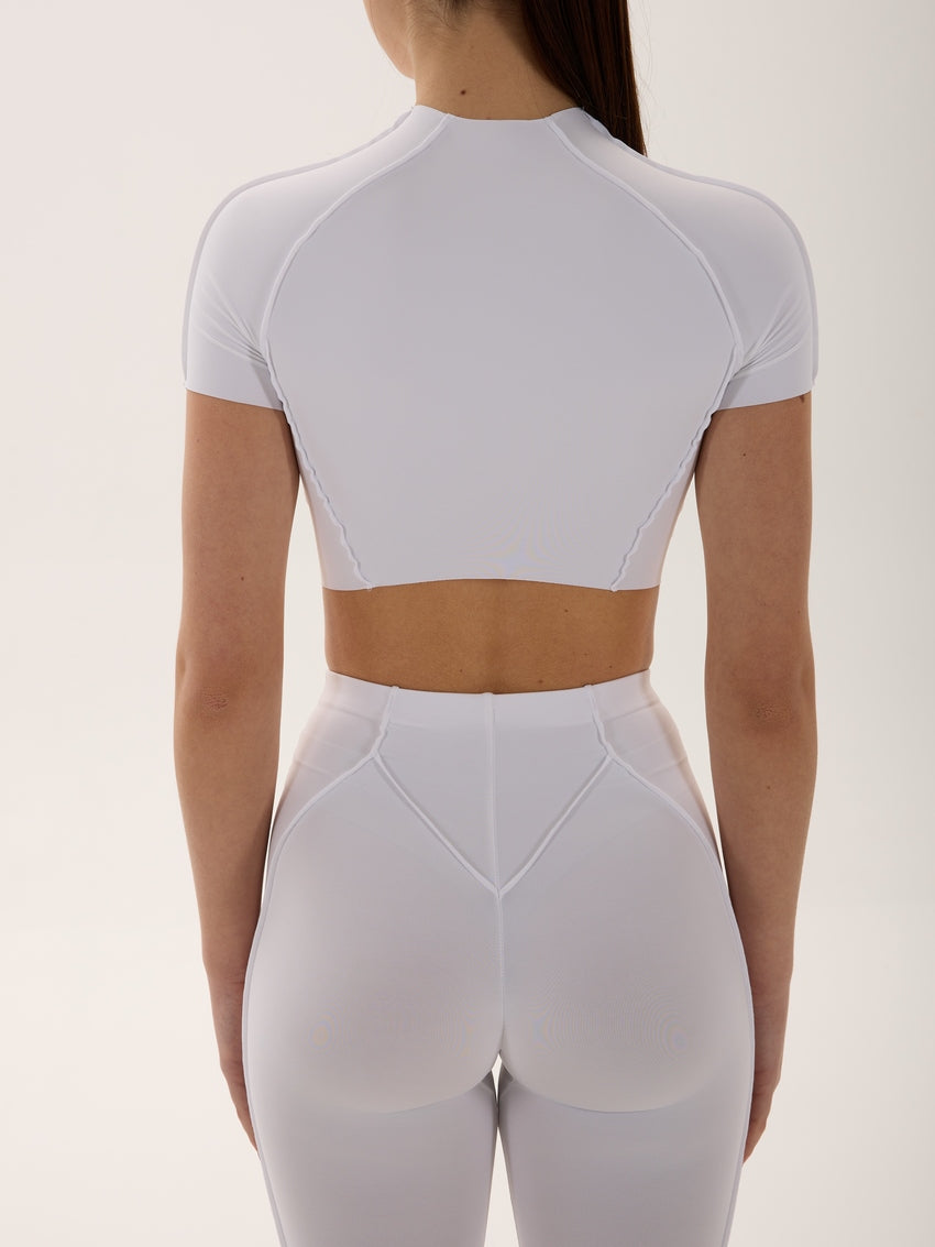 FITRUN T-shirt-Corset Versa "White VE"