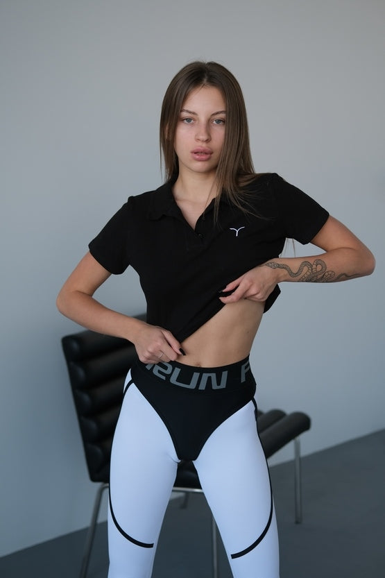 Поло FITRUN Polo Midi "Black"