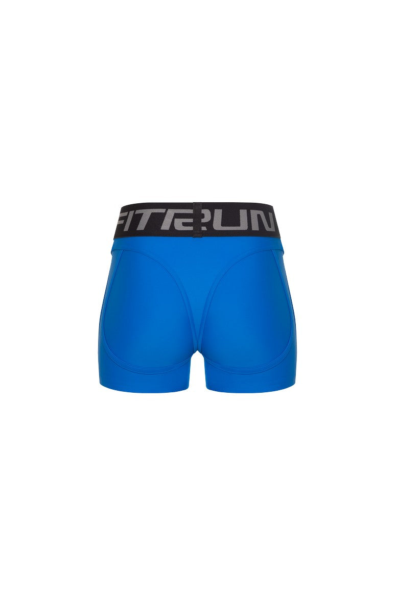 Шорти FITRUN Shorts Super Nuts "Total Blue"