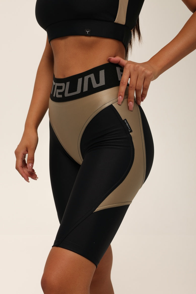 Велосипедки FITRUN  Cycling NICE Push-Up "Beige Blaze"