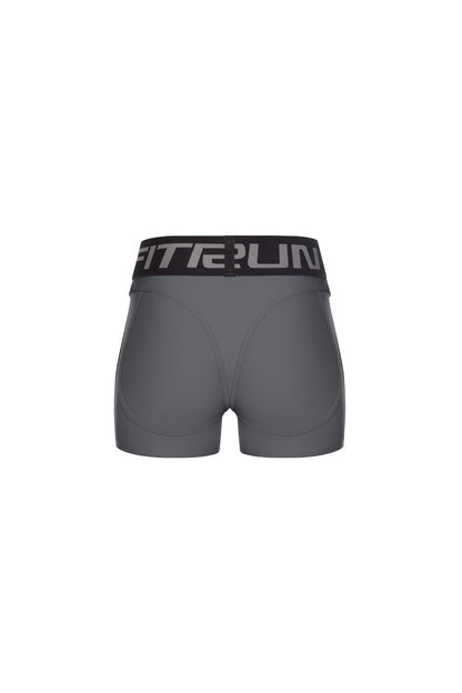 Shorts FITRUN Super Nuts "Total Silver"