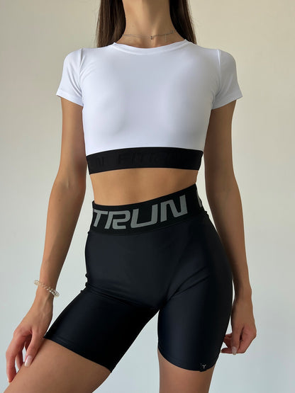 Cycling Short FitRun Cycling Base "Total Black"