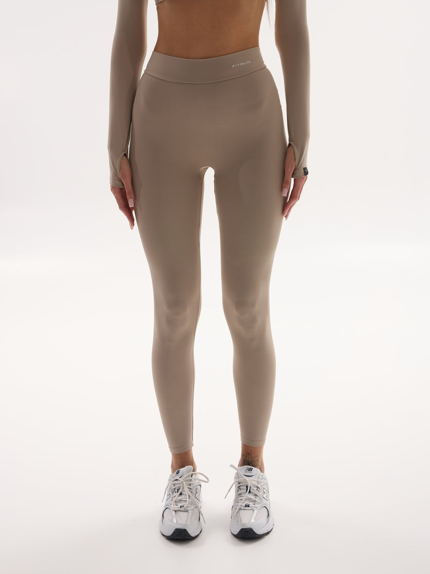 Leggings FITRUN YOGA Allure "Latte NE"