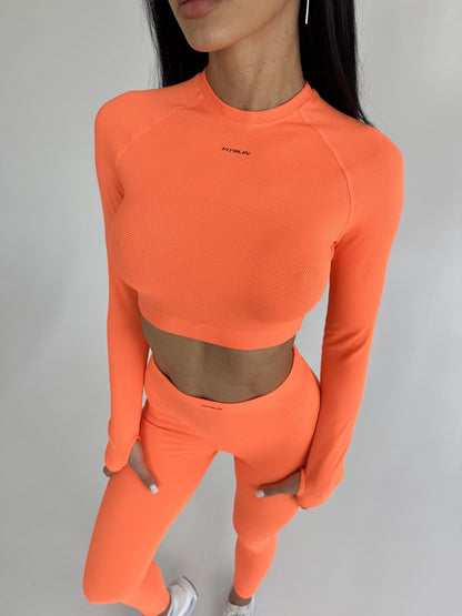Рашгард FITRUN Rashguard CORE "Orange Relief"