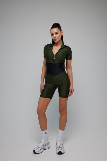 Jumpsuit FITRUN Jumpsuit Base Short "Khaki"