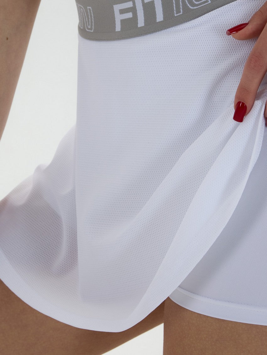 FITRUN Tennis Skort W1 “Total White”