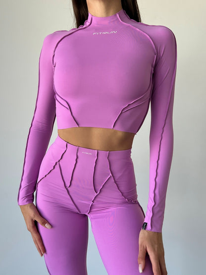 FITRUN Long Sleeve Versa "Fuchsia VE"