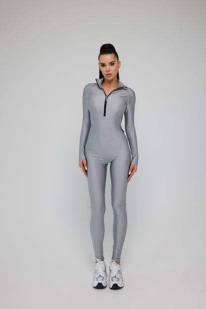 Комбінезон FITRUN Jumpsuit Base Long "Total Shine Silver"