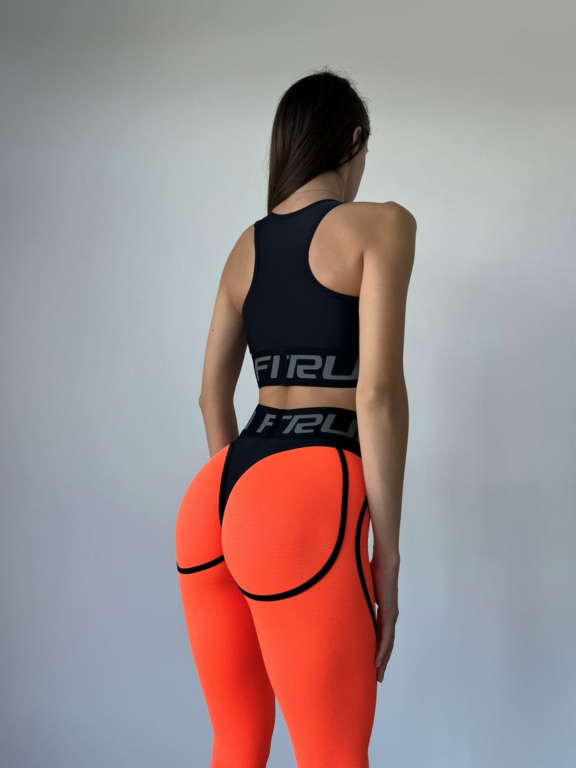 Спортивний Топ FITRUN Top "Orange Relief"