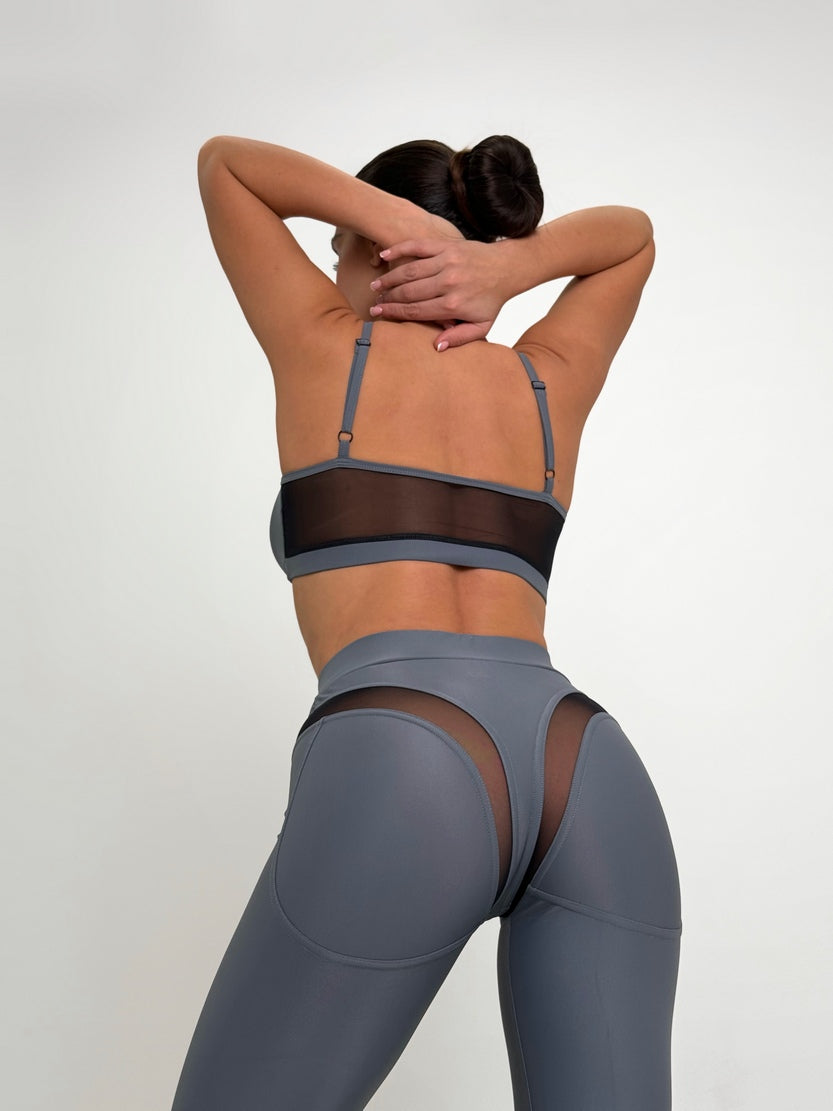 Sports Top FITRUN Top SPIDER EVA "Silver"