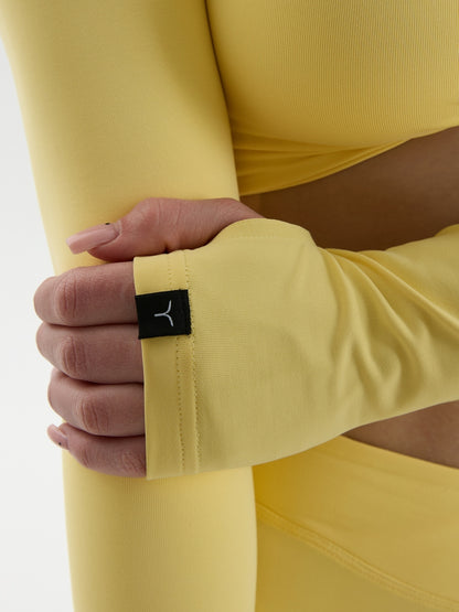Long Sleeve FITRUN YOGA "Lemon NE"