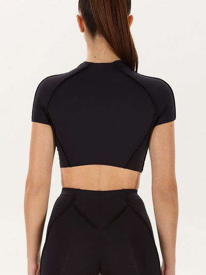 FITRUN T-shirt-Corset Versa "Black VE"