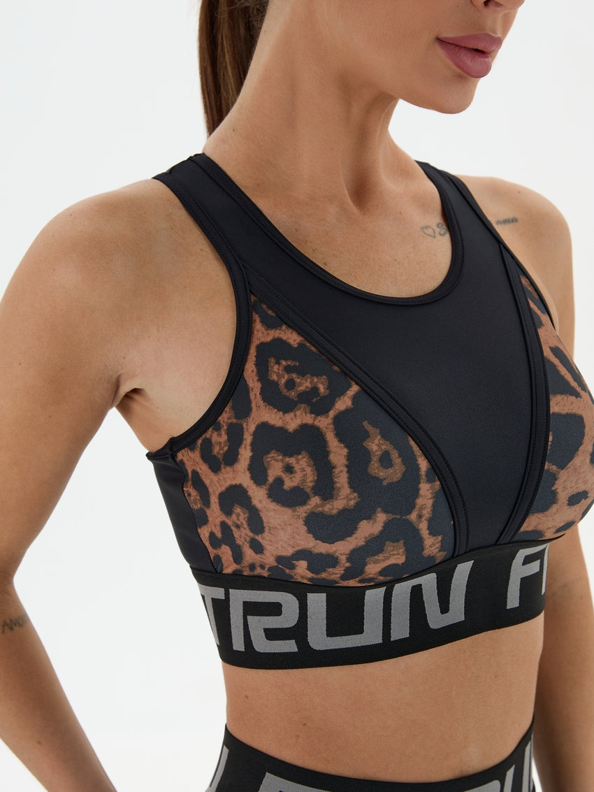 Sports Top FITRUN "Chocolate Leo"