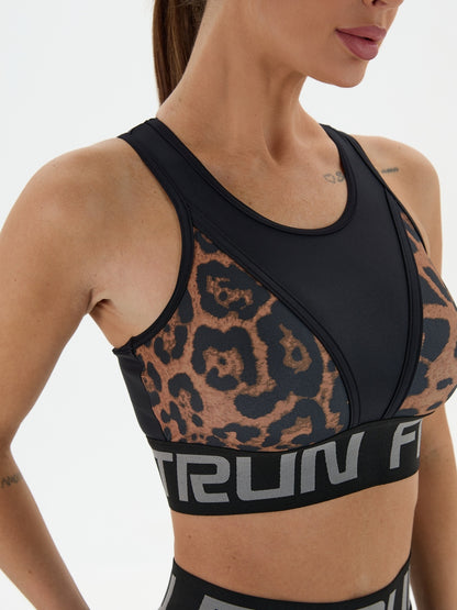 Sports Top FITRUN "Chocolate Leo"