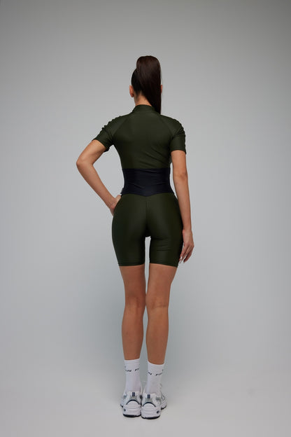 Jumpsuit FITRUN Jumpsuit Base Short "Khaki"